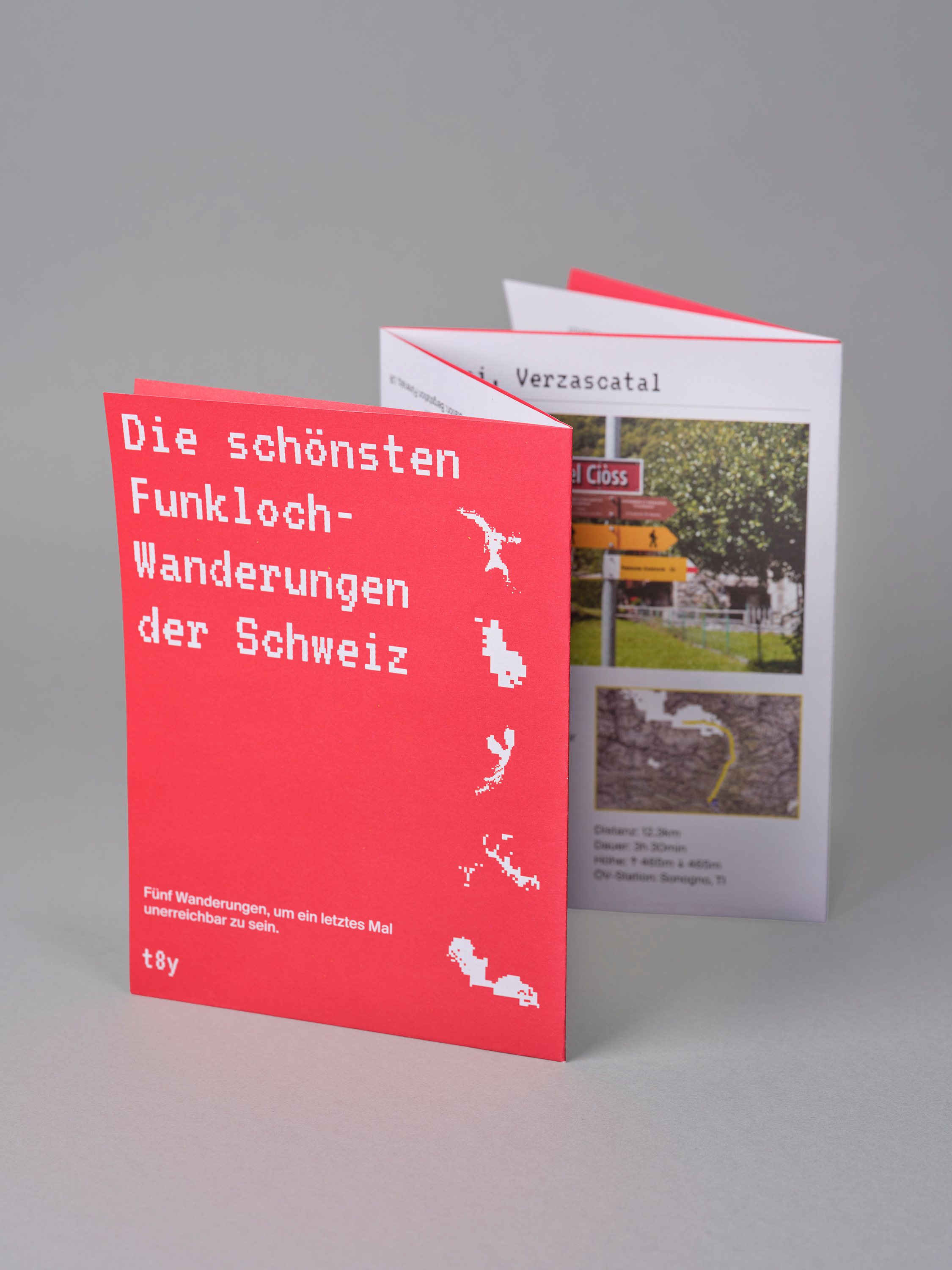 Funkloch-Wanderkarte front